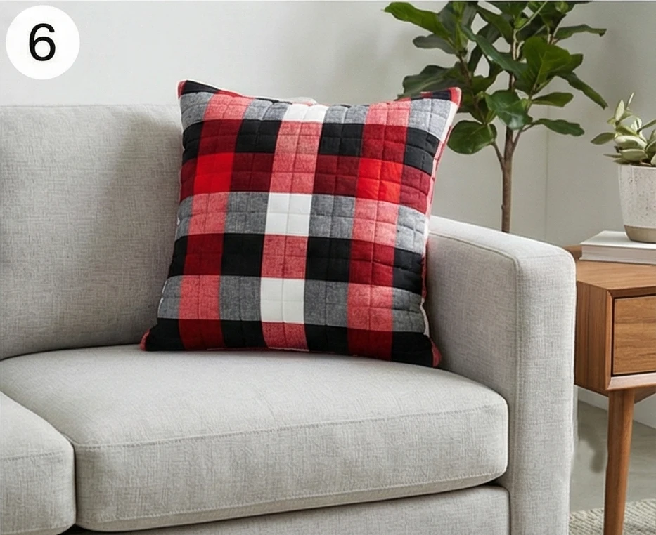 Buffalo Check Red, Black, and White Quilts for Cozy Yet Stylish Spaces