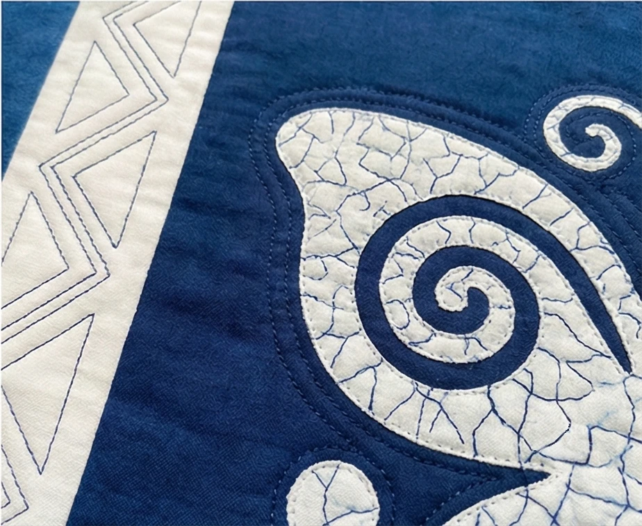 Chinese Ethnic Minority Batik-Style Quilt Patterns