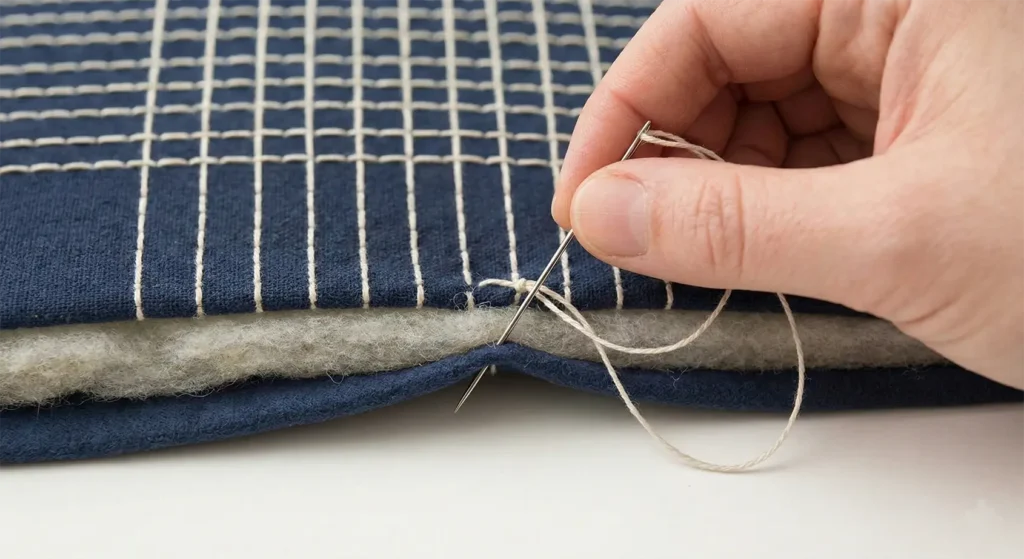 Comfortable Shonai Quilt Design for Lounge Chairs