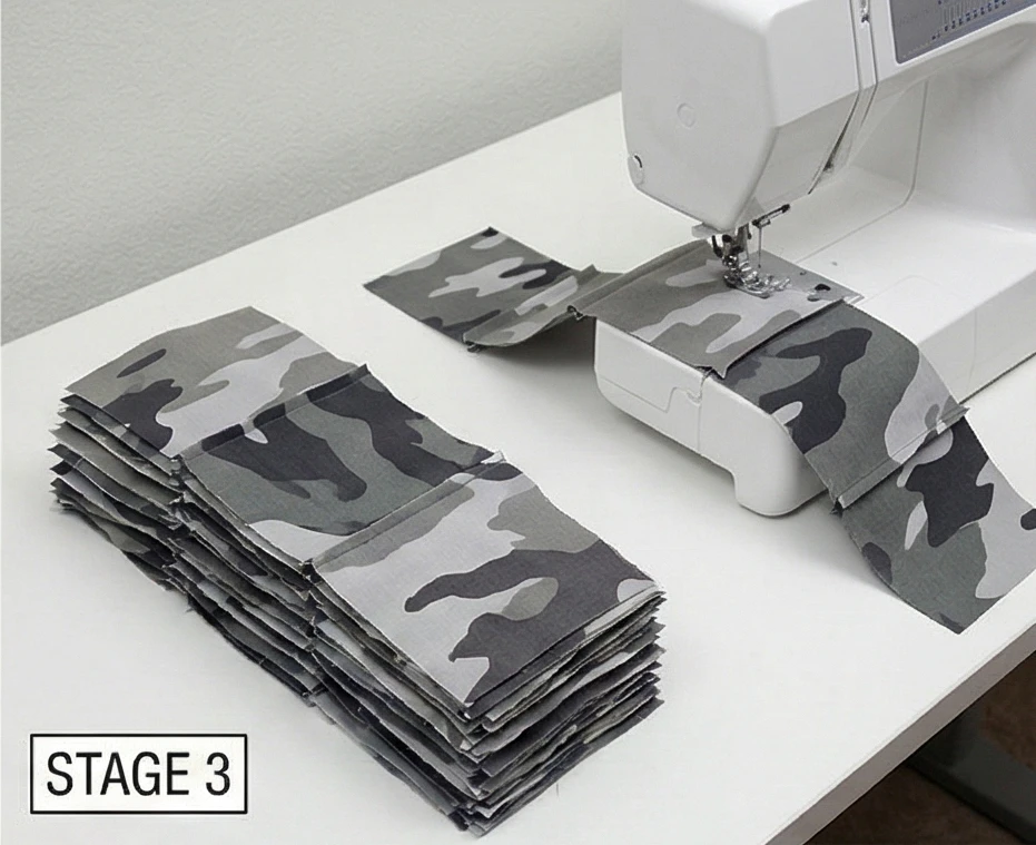 Cool Camouflage Patchwork Quilt Ideas for Hideout Forts