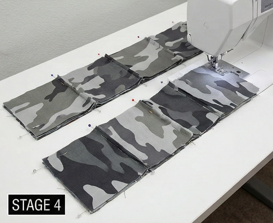 Cool Camouflage Patchwork Quilt Ideas for Hideout Forts