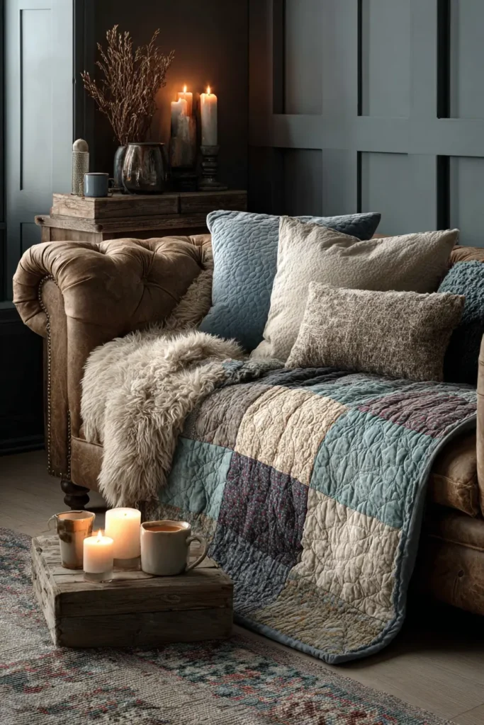 Cozy Hygge-Inspired Quilt Patterns for Warm Sofa Throws