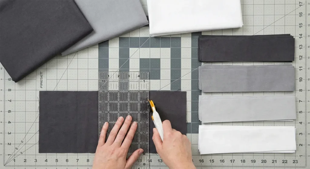 Cozy Scandinavian Plaid Quilt Design for Bed Runners