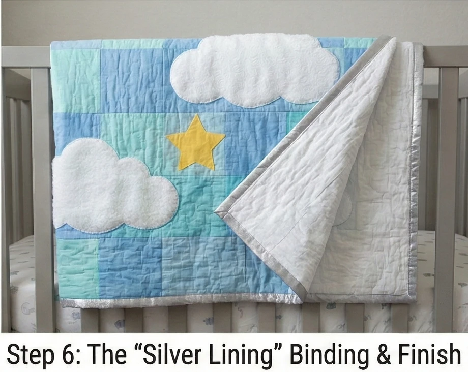 Cuddly Cloud and Star Themed Quilts for Dreamy Bedtimes