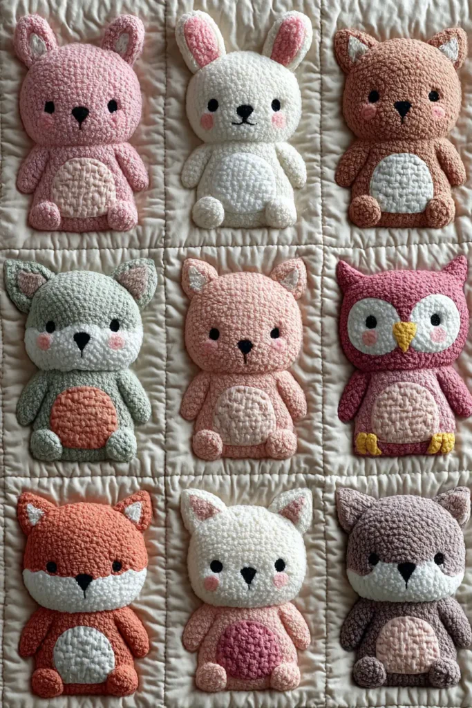 Cute Animal-Themed Baby Quilt Pattern Ideas for Cozy Everyday Use