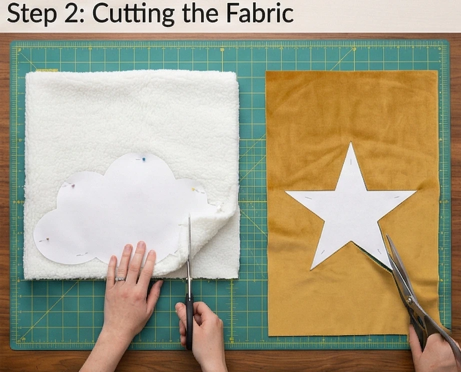 Decorative Cloud and Star Pillow Covers for Cozy Reading Nooks