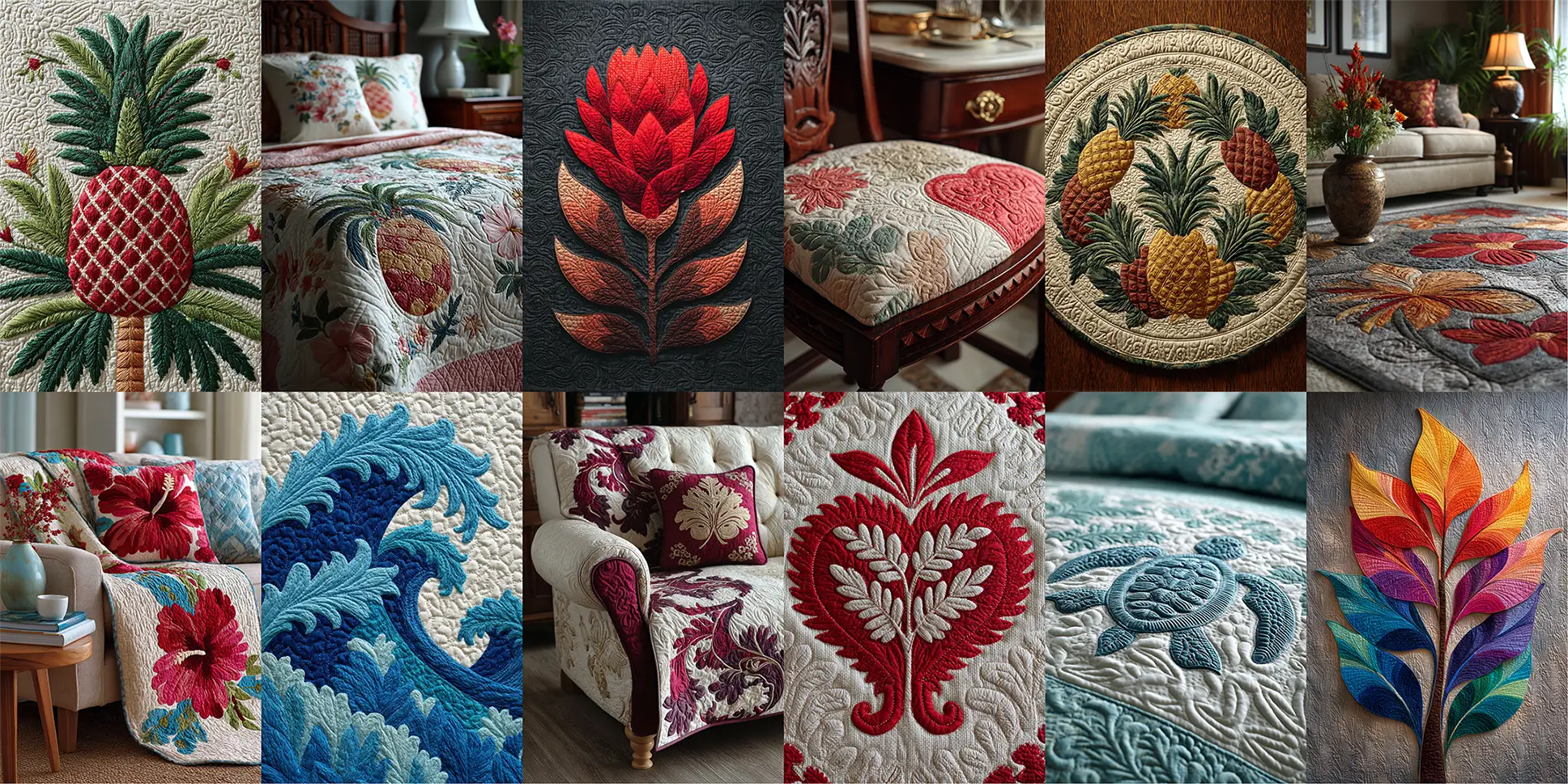 Elegant Hawaiian Quilt Patterns