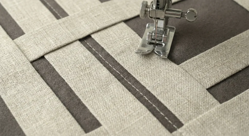 Elegant Lauhala Weave Hawaiian Quilt for Tabletop Accents