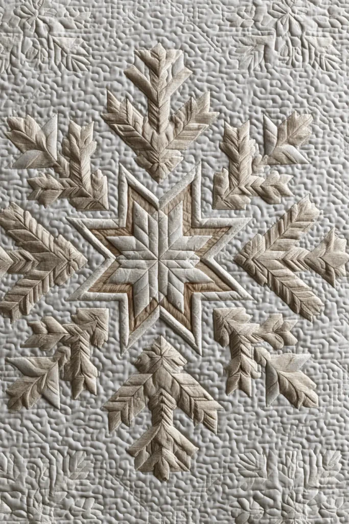 Elegant Whole Cloth Quilts with Hand-Stitched Texture