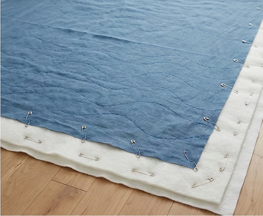 Elegant Whole Cloth Quilts with Hand-Stitched Texture