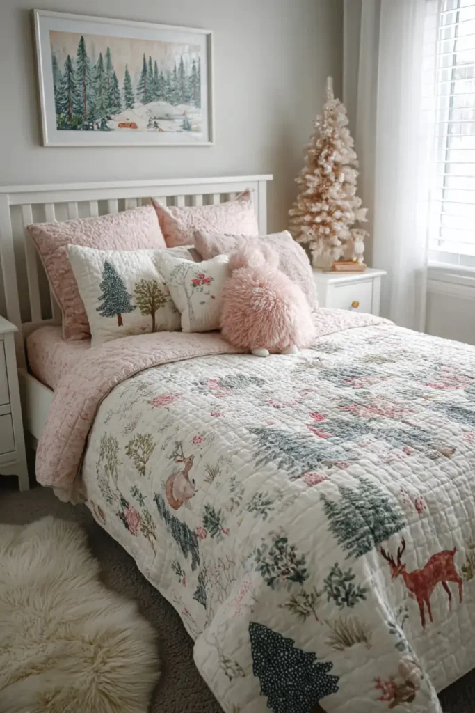 Enchanted Forest Themed Bed Covers & Pillow Covers