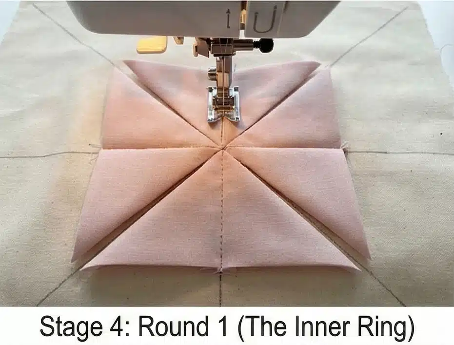 Folded Star Quilted Cushion Covers for Textured Decor