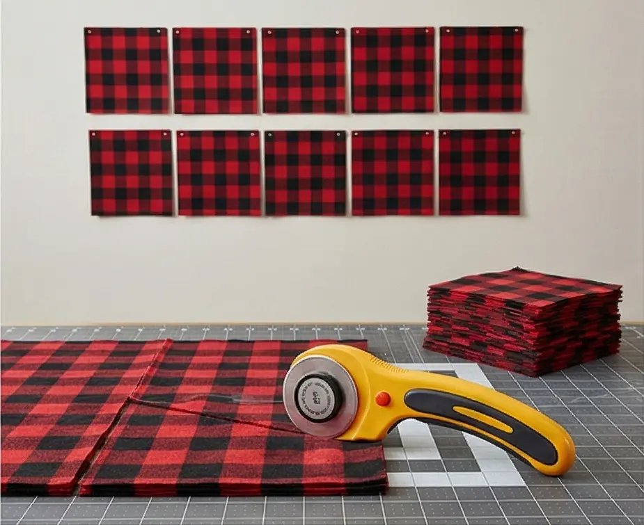 Hand-Tied Flannel Comforters for Extra Loft and Warmth