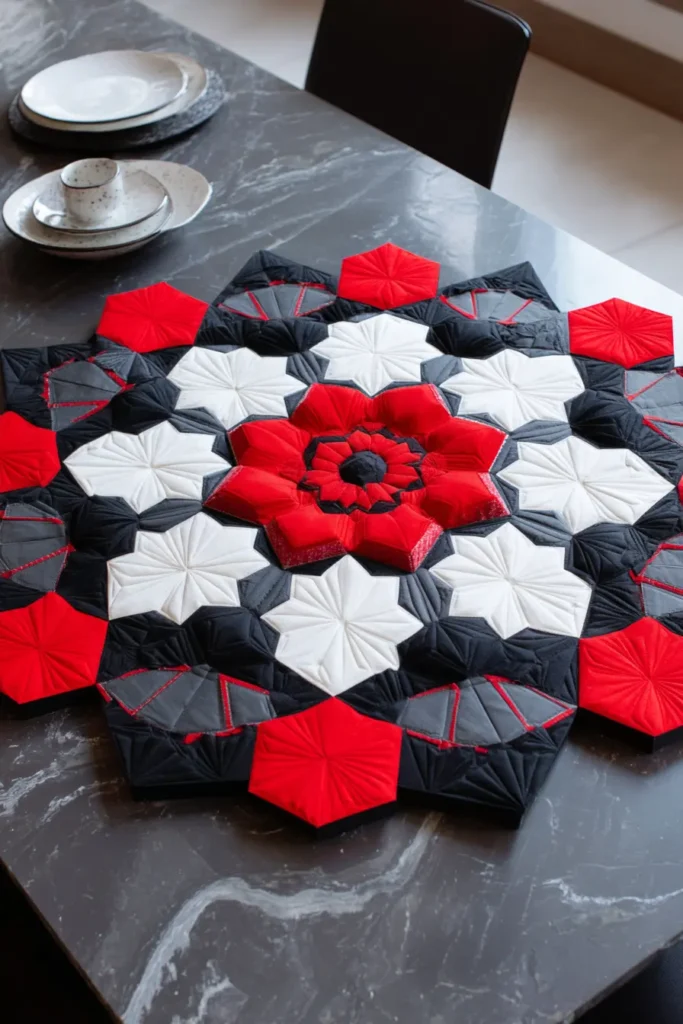 Hexagon EPP Centerpieces for Shared Surfaces