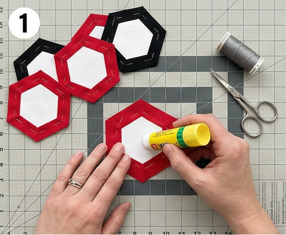 Hexagon EPP Centerpieces for Shared Surfaces
