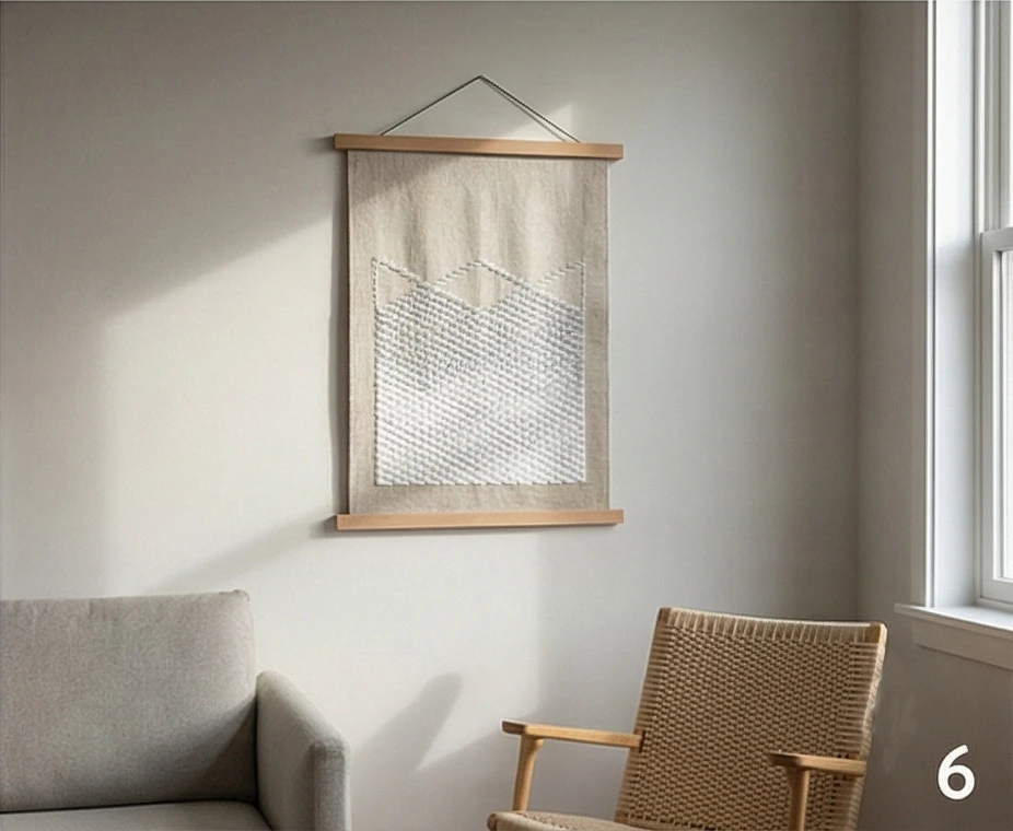 Hishizashi (Dovetail) Stitching for Detailed Quilted Wall Art