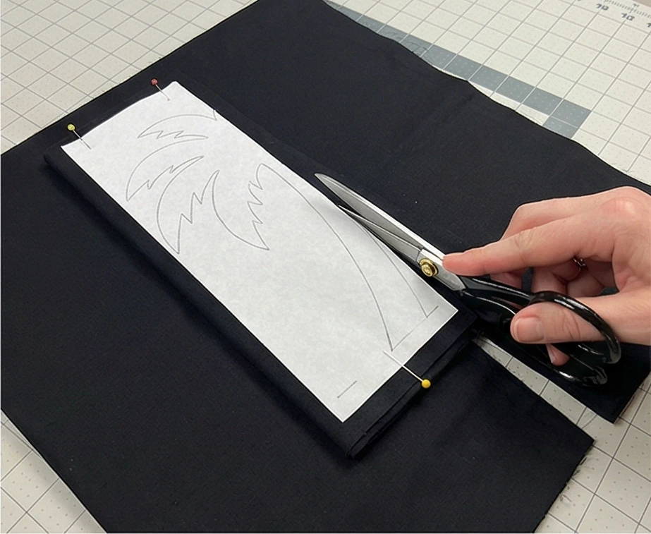 Island Sunset Hawaiian Quilt Design for Wall Hangings