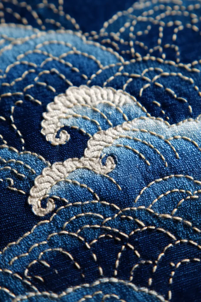 Japanese Sashiko Stitching Quilt Patterns