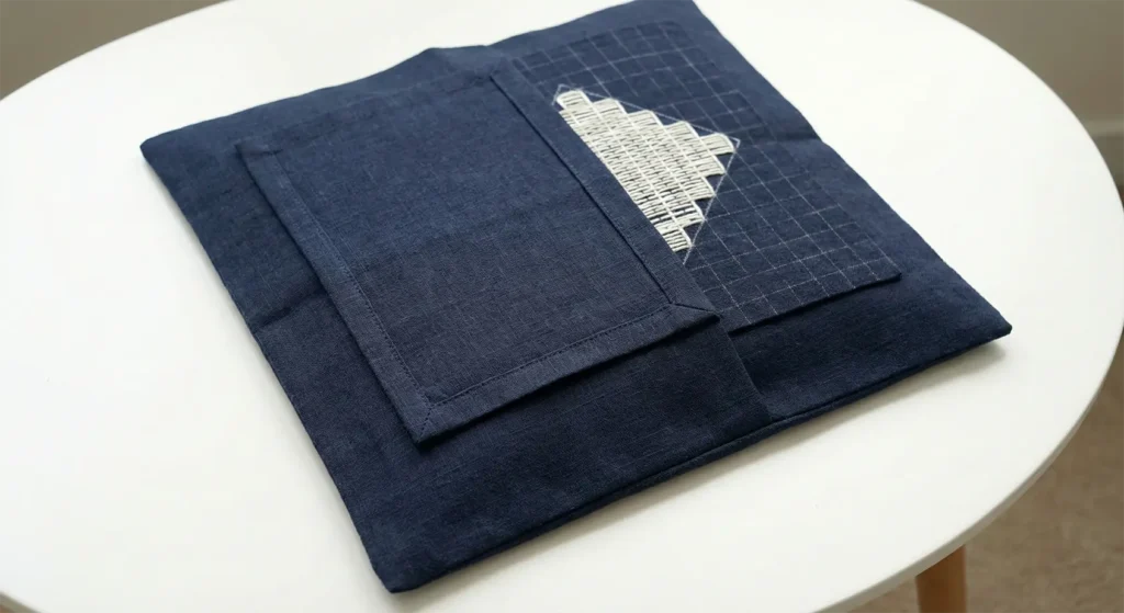 Kogin-Zashi Inspired Quilt Blocks for Modern Throw Pillows