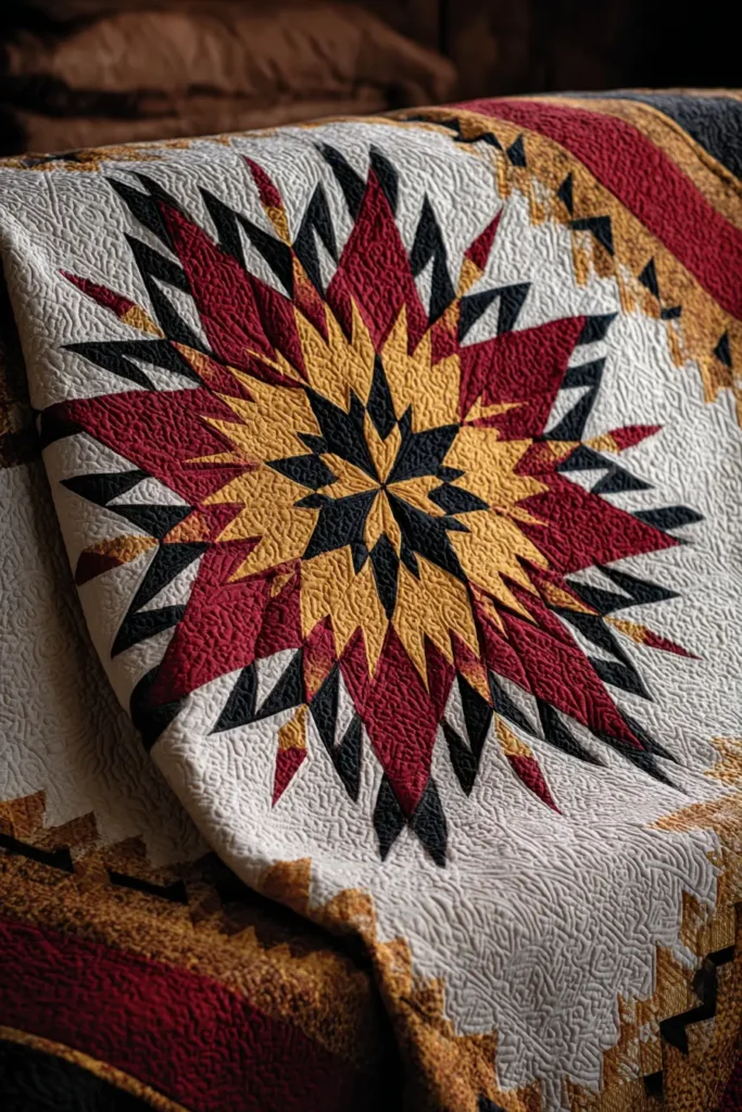 Lakota Sioux Star Quilt Traditional Patterns