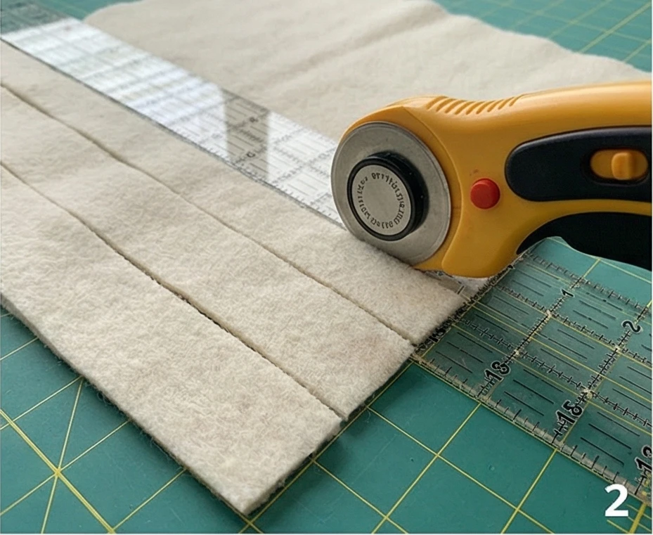 Log Cabin Quilt Patterns Using Wool and Flannel Batting