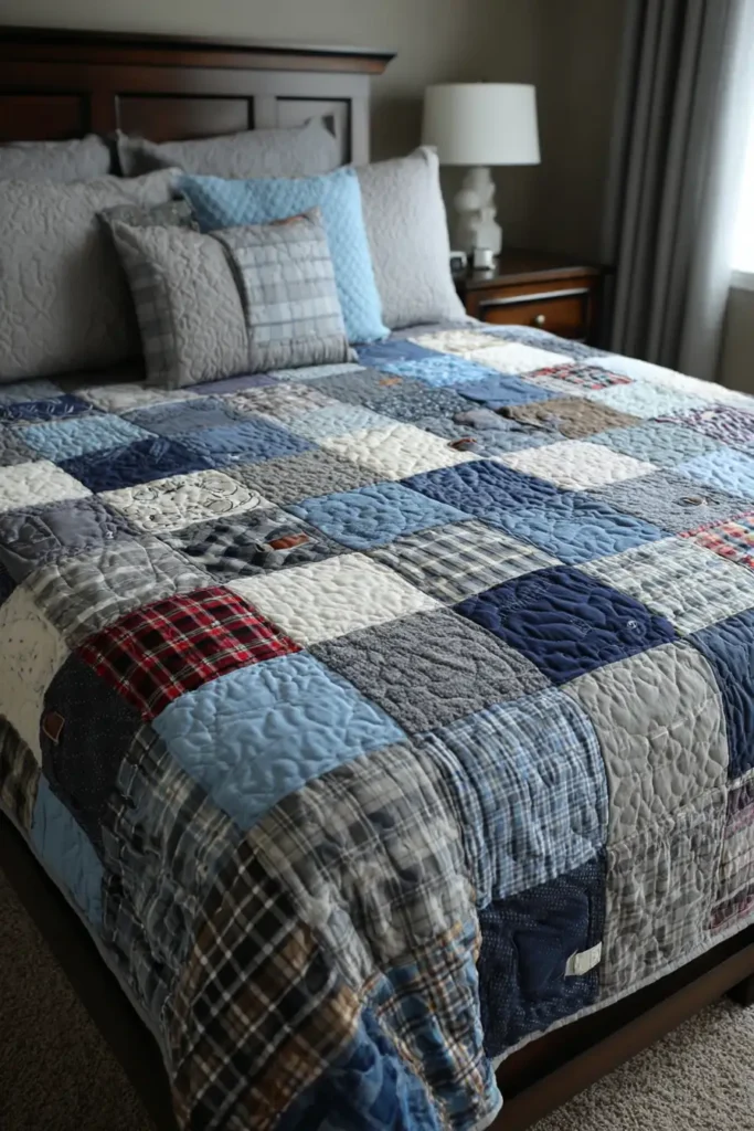 Memory T-Shirt Quilt Ideas - The Perfect Grandparent Gift