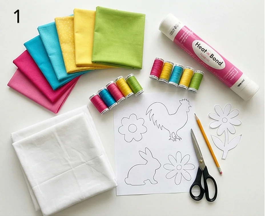 Mexican Otomi Embroidery-Inspired Quilts