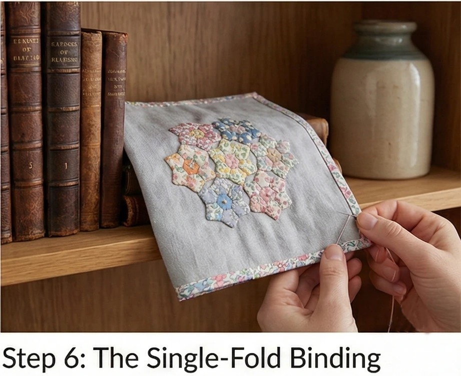 Miniature Seven Sisters Star Quilts for Shelf Styling