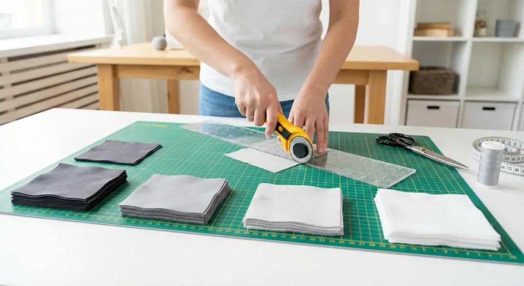 Minimalist Monochrome Scandinavian Quilt Patterns for Serene Bedrooms