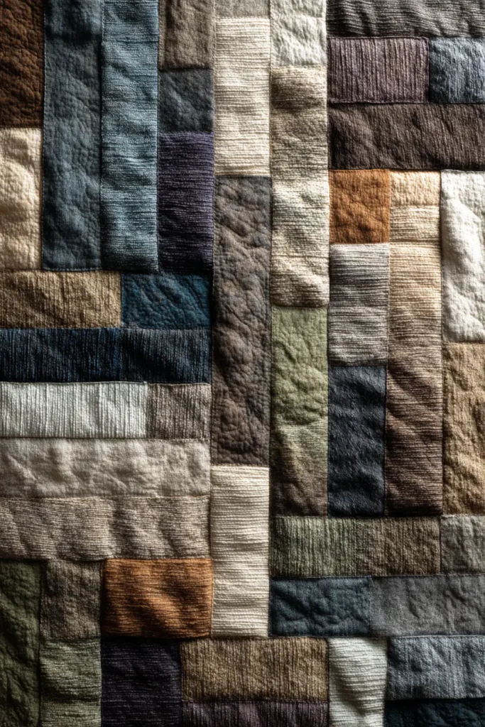 Modern Japanese Patchwork Quilts for Balanced Home Styling