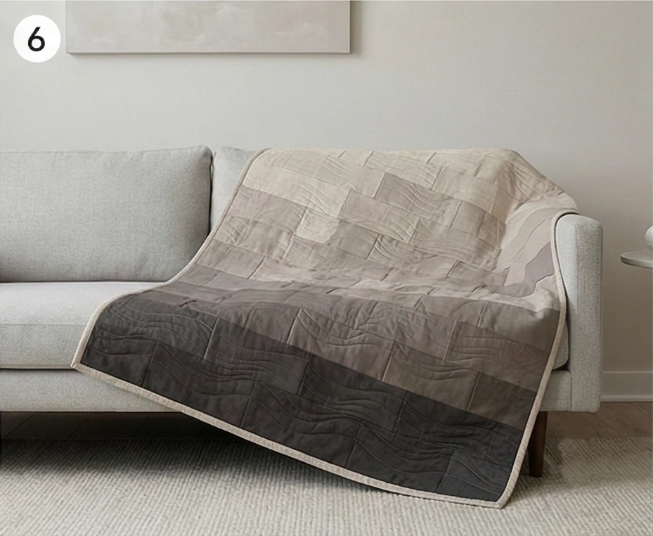 Modern Japanese Patchwork Quilts for Balanced Home Styling