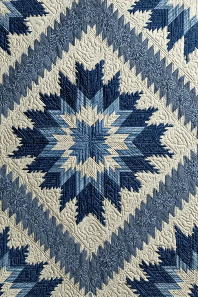 Modern Nordic Cross Quilt Ideas for Living Room Accents