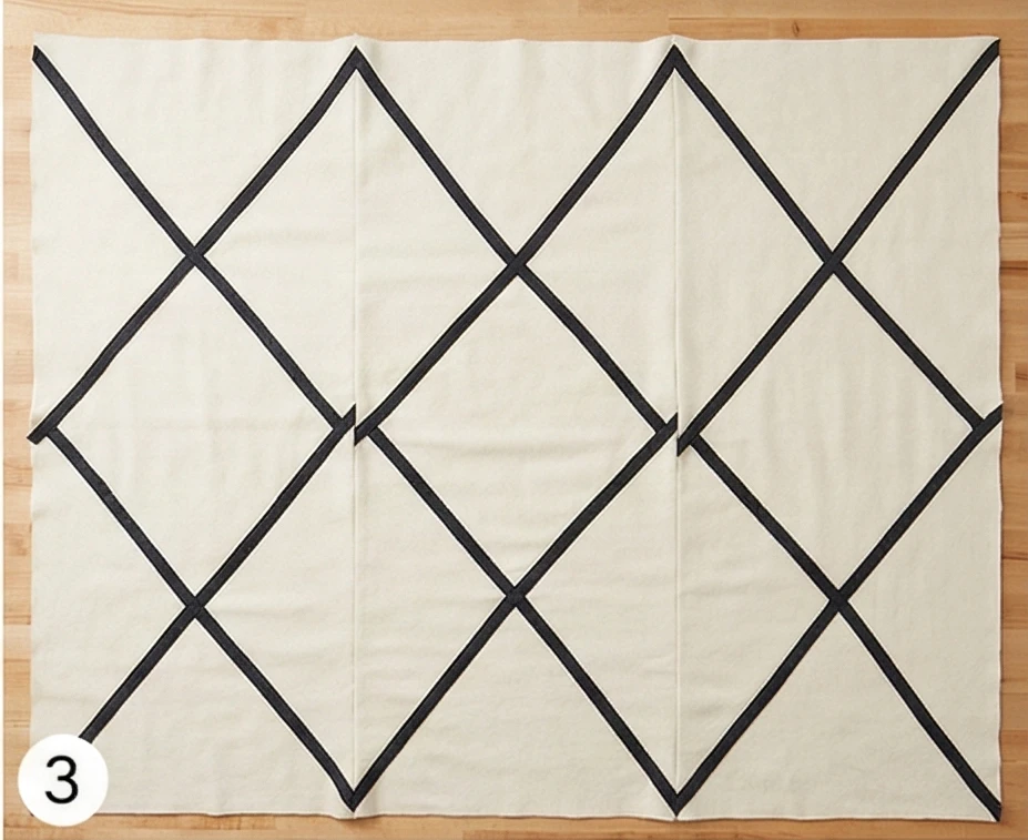 Moroccan Berber Quilt-Inspired Geometric Designs