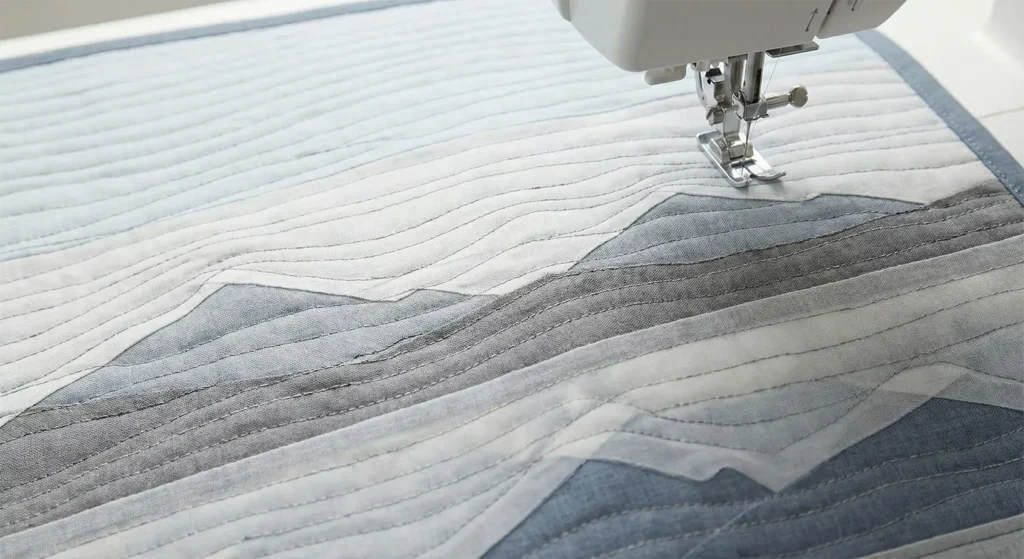 Mountains and Mist Quilt Patterns for Calming Wall Hangings