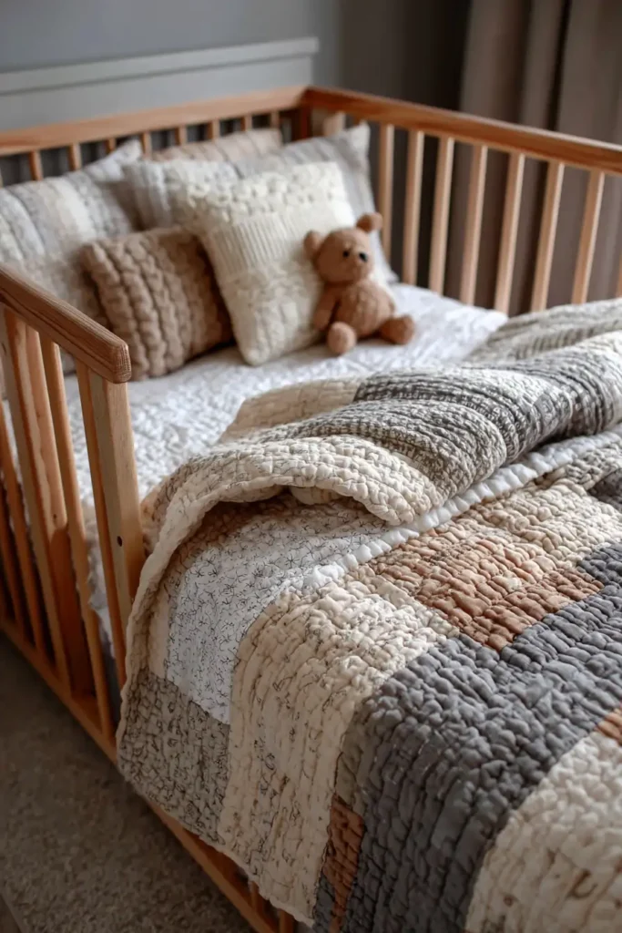 Neutral Baby Quilt Designs for Calm and Peaceful Nurseries