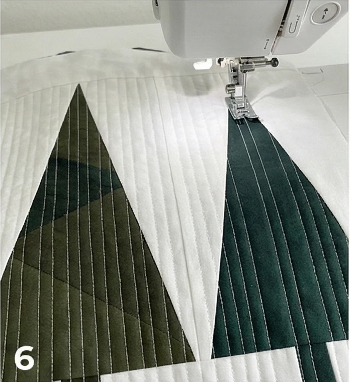 Nordic Pine Tree and Forest Motif Quilts for Wall Decor