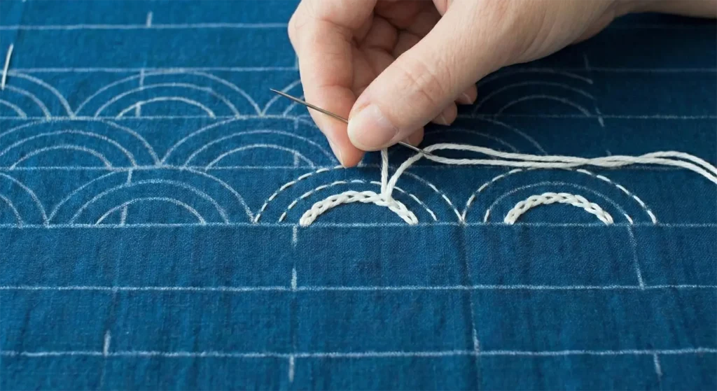 Ocean Wave Seigaiha Patterns for Relaxing Bedroom Decor