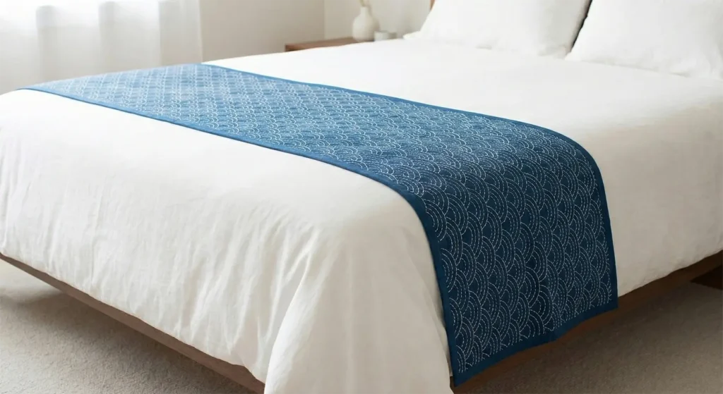 Ocean Wave Seigaiha Patterns for Relaxing Bedroom Decor