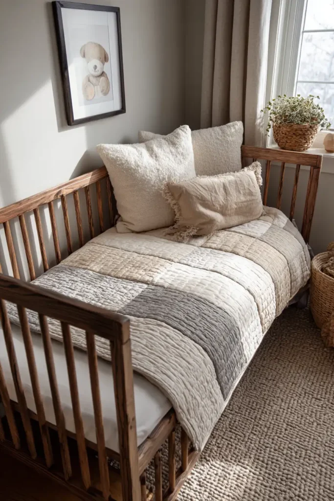 Organic Cotton Quilted Crib Sheets for Sensitive Skin