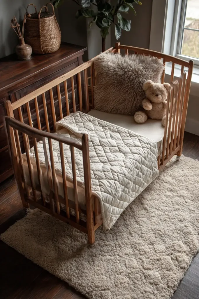 Organic Cotton Quilted Crib Sheets for Sensitive Skin