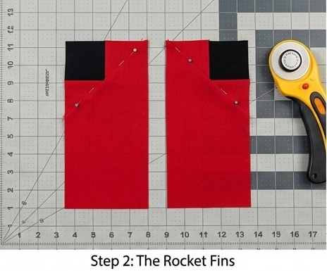 Outer Space and Rocket Ship Quilt Patterns for Future Astronauts