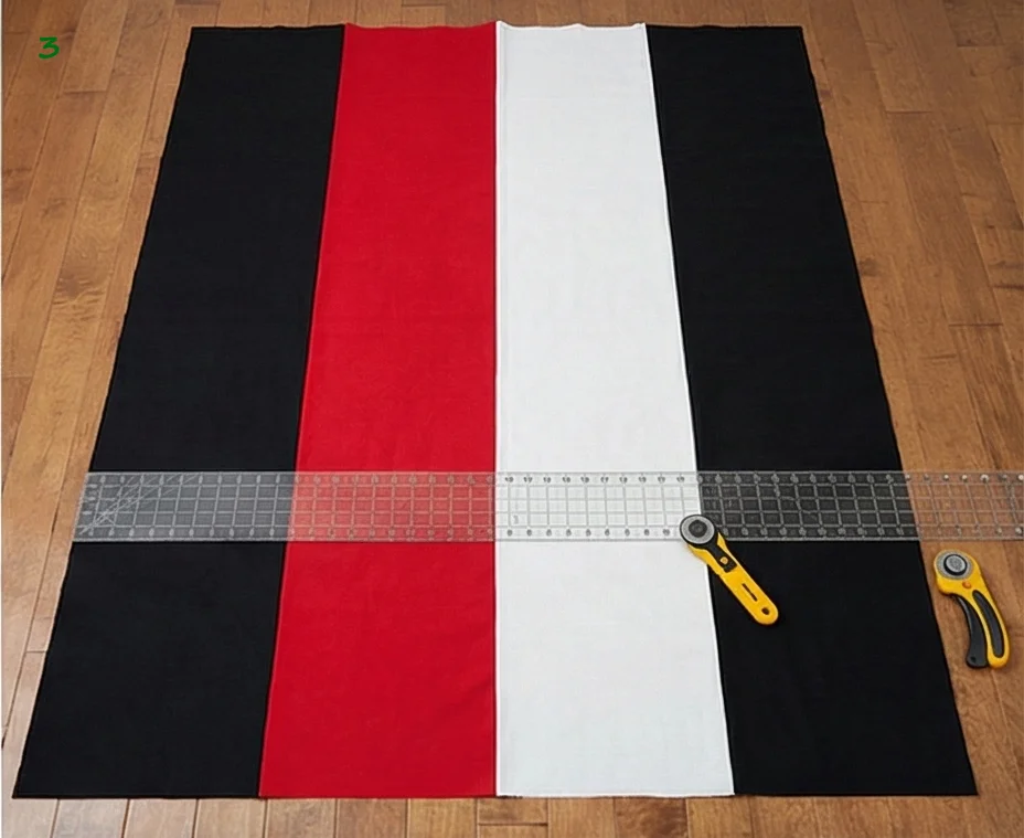 Oversized Color Block Quilts for Cozy Movie Nights