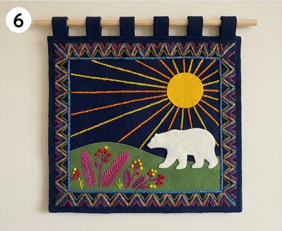 Peruvian Textile-Inspired Andean Quilt Designs