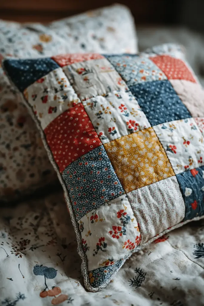 Playful Patchwork Baby Pillow Cover Ideas for Decor