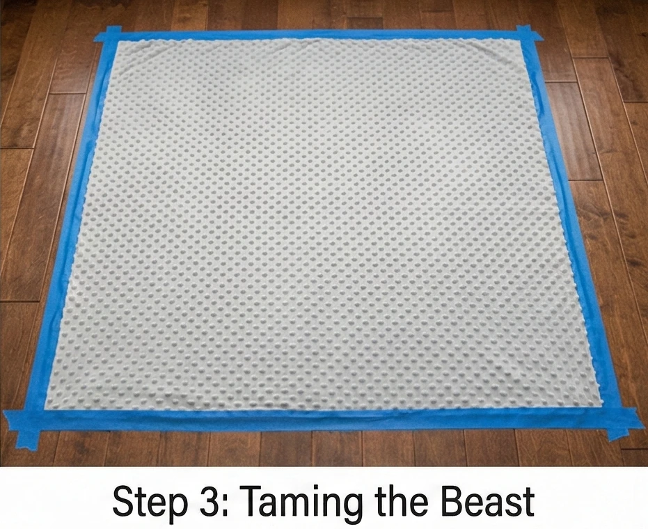 Plush Minky-Backed Quilt Throws for Sleepover Parties