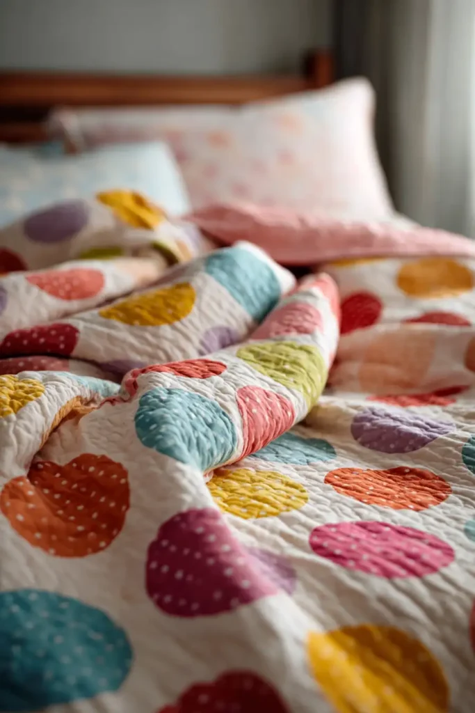 Polka Dot Quilt Patterns for Stylish Girls' Quilts