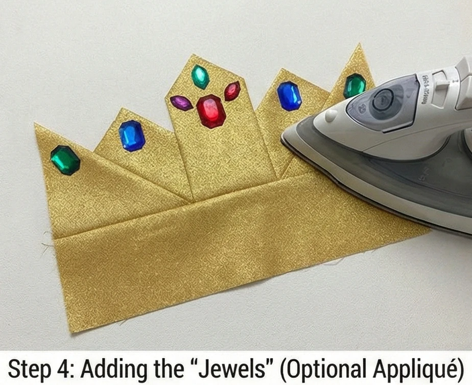 Princess Crown Quilt Designs for Stylish Girls' Bedding