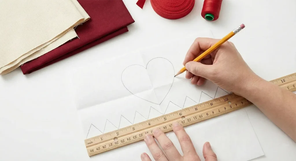 Quilted Chair Pads Featuring the Hawaiian Heart (Mano) Design