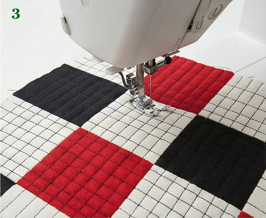 Quilted Floor Poufs and Ottomans for Flexible Seating