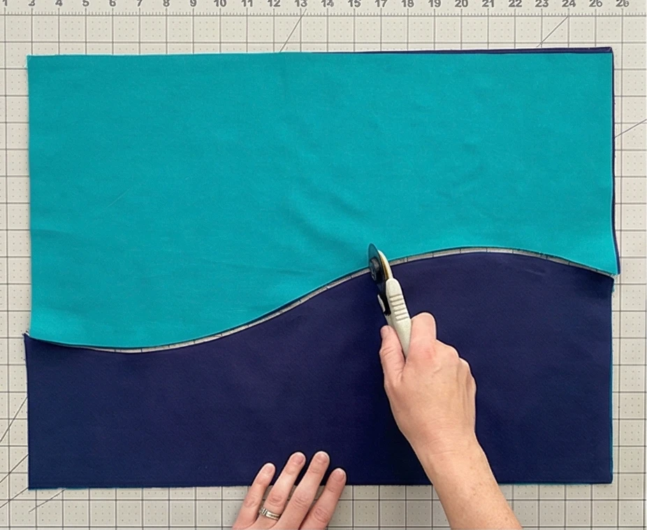 Quilted Wall Hangings with Abstract Nordic Landscapes